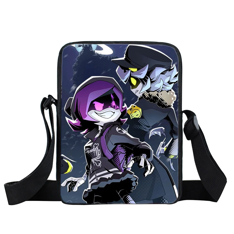 

Murder Drones Shoulder Bags Funny Cartoon Crossbody Bag Boys Girls Massage Bags Mobile Phone Bag Purses Women Men Handbags