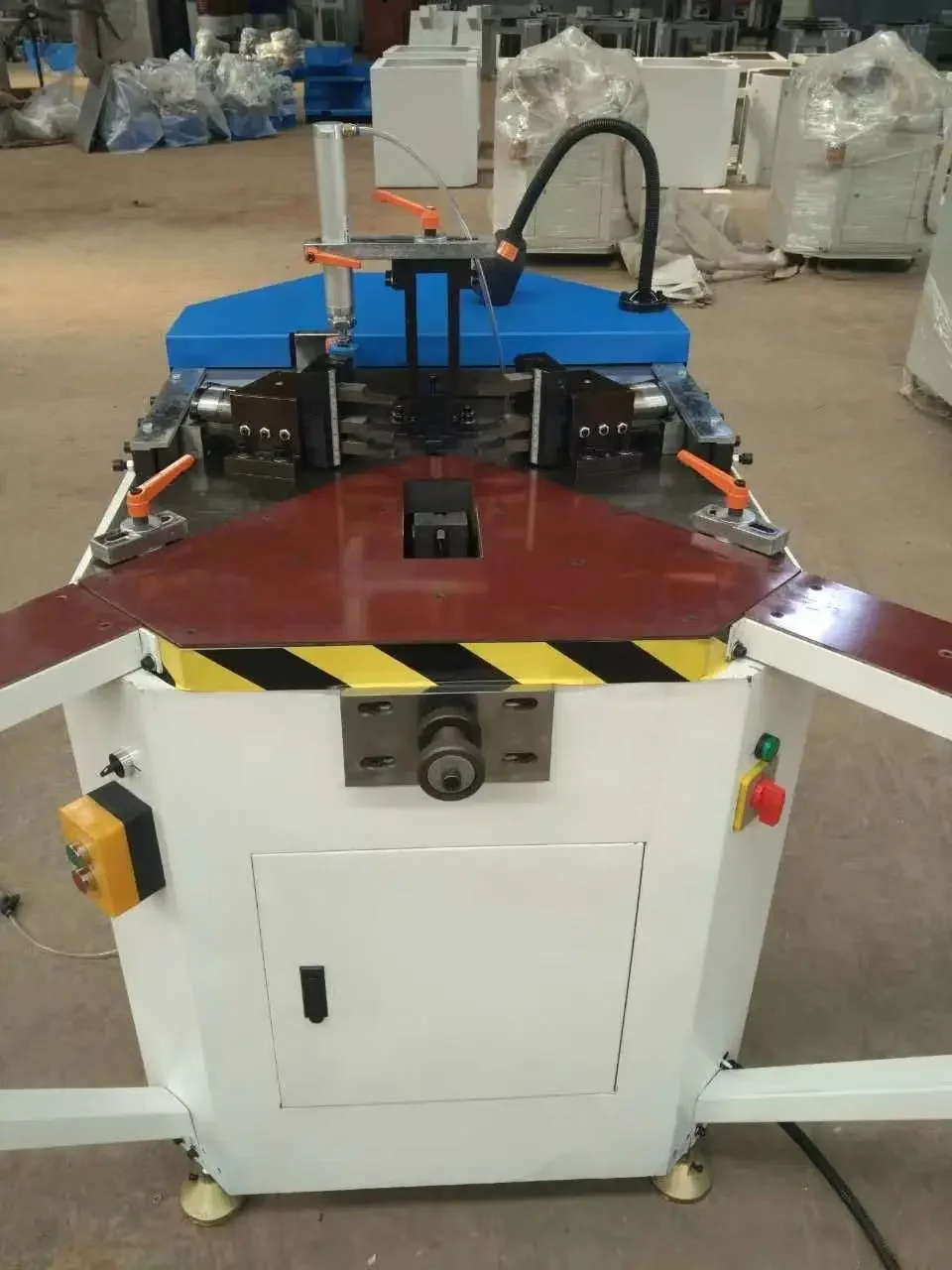 Crimping Punching Profile Door Assembly Connector Hydraulic Crimp Forming Aluminium Corner Press Machine Aluminum Window
