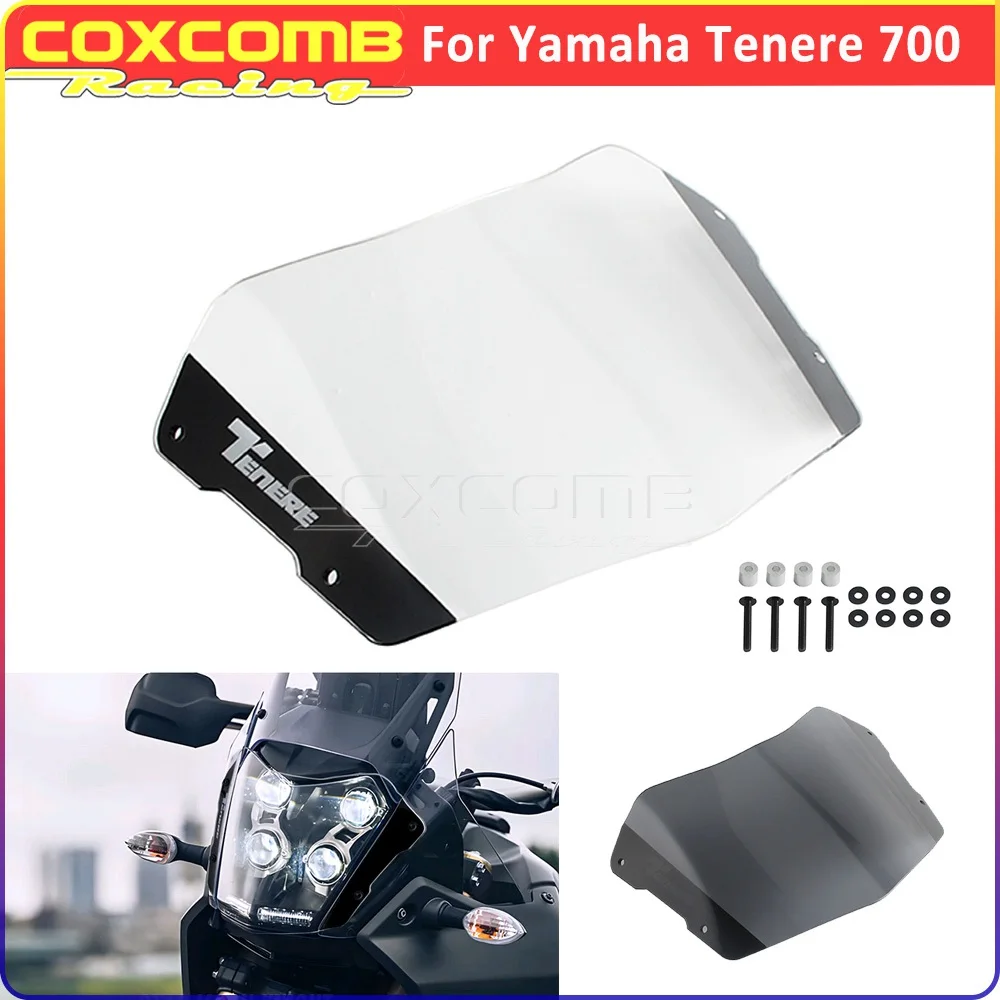 

Защитная накладка на фару Tenere 700, крышка для передней фары мотоцикла Yamaha Tenere 700 2025