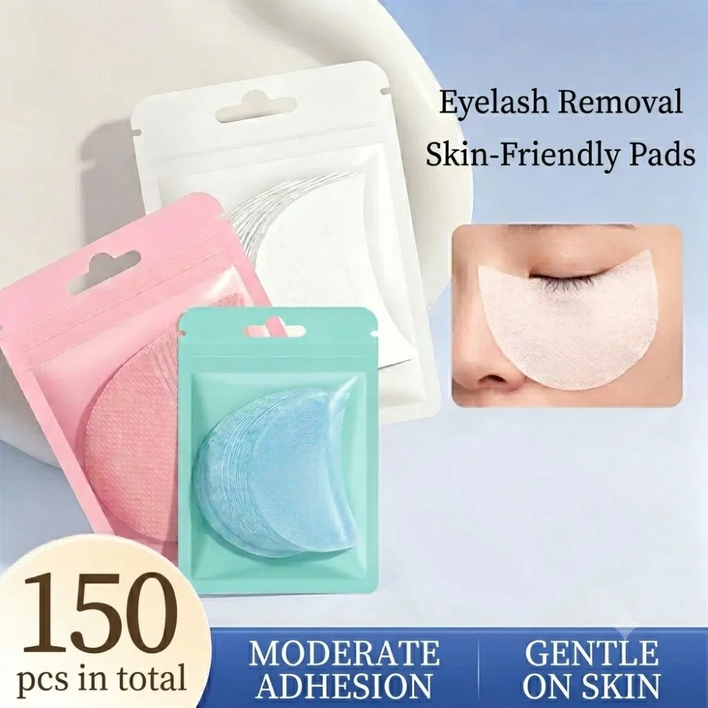 150pcs/3 Colors Professional Under Eye Patches for Eyelash Extensions, Gentle & Skin-Friendly Lash Grafting Isolation Pads