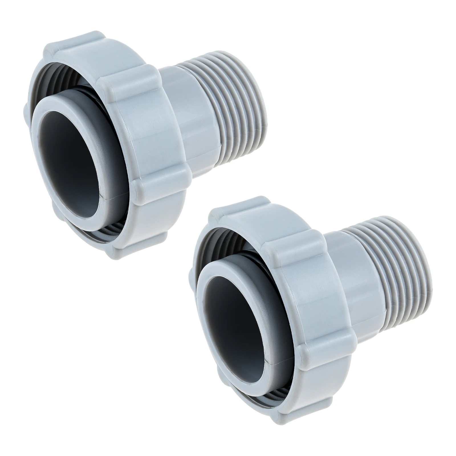 

2Pcs Swimming Pool Drain Fitting Connects Fit for Coleman Pools Garden Pipe Joint P6D1420 for 1.5-inch Water Pipes Replacement