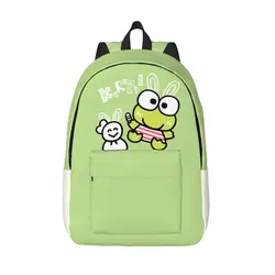 Zaino Vintage carino rana campeggio spalla robusta Sanrio Kero Kero Keroppi per regalo borsa bambino