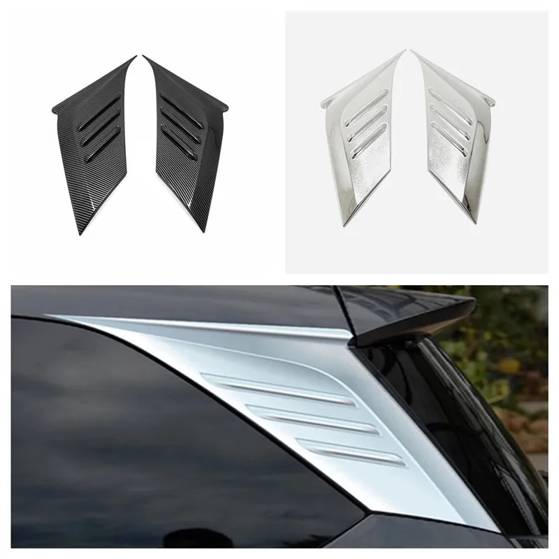 

Forged Pattern Car Rear Window Triangle Panel Cover Sticker Decoration For Honda Odyssey 2022