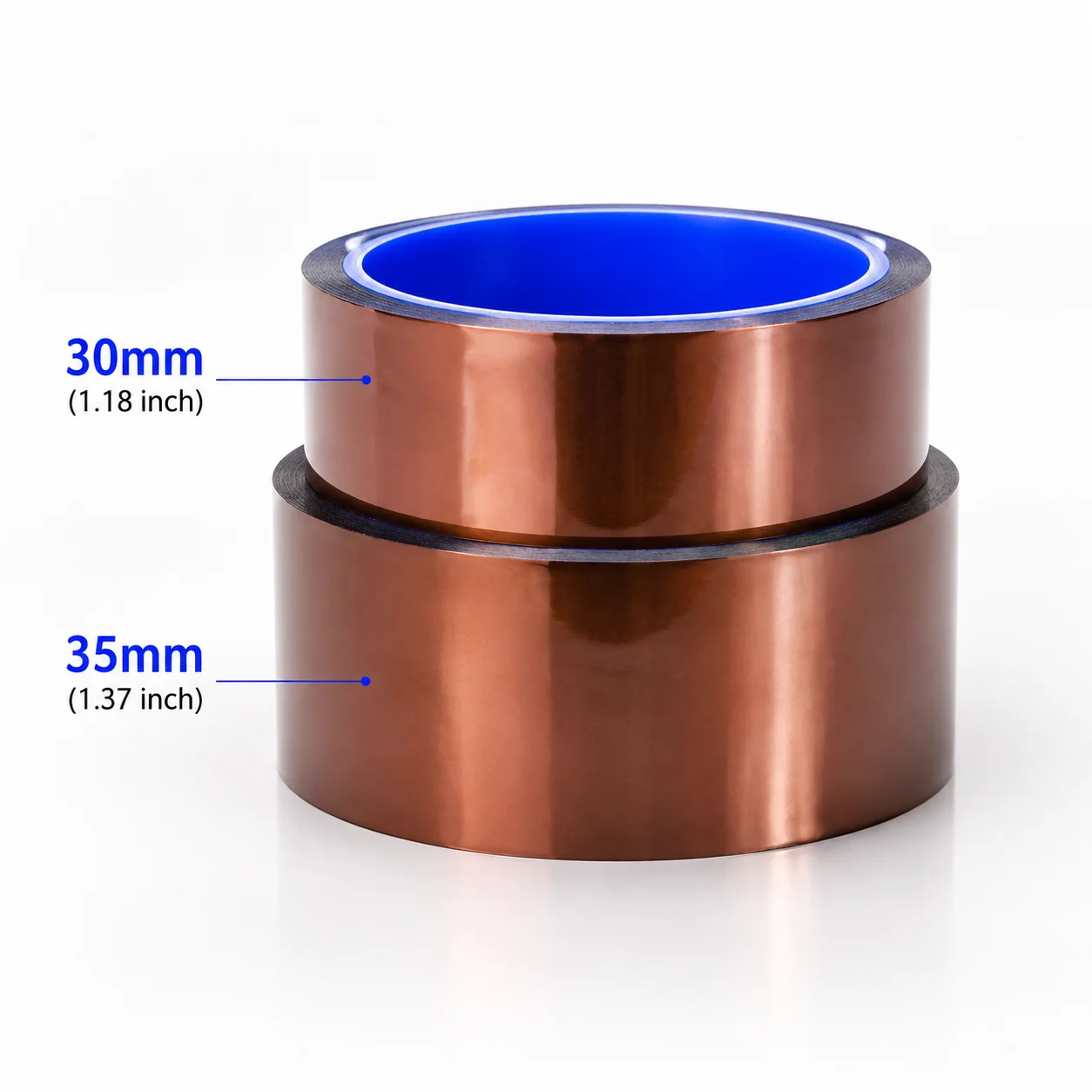 MECHANIC 30/35MM Polyimide Tape 400℃ High-Temperature Resistant Adhesive Large Size for Electronic Circuit Board Protect Repair