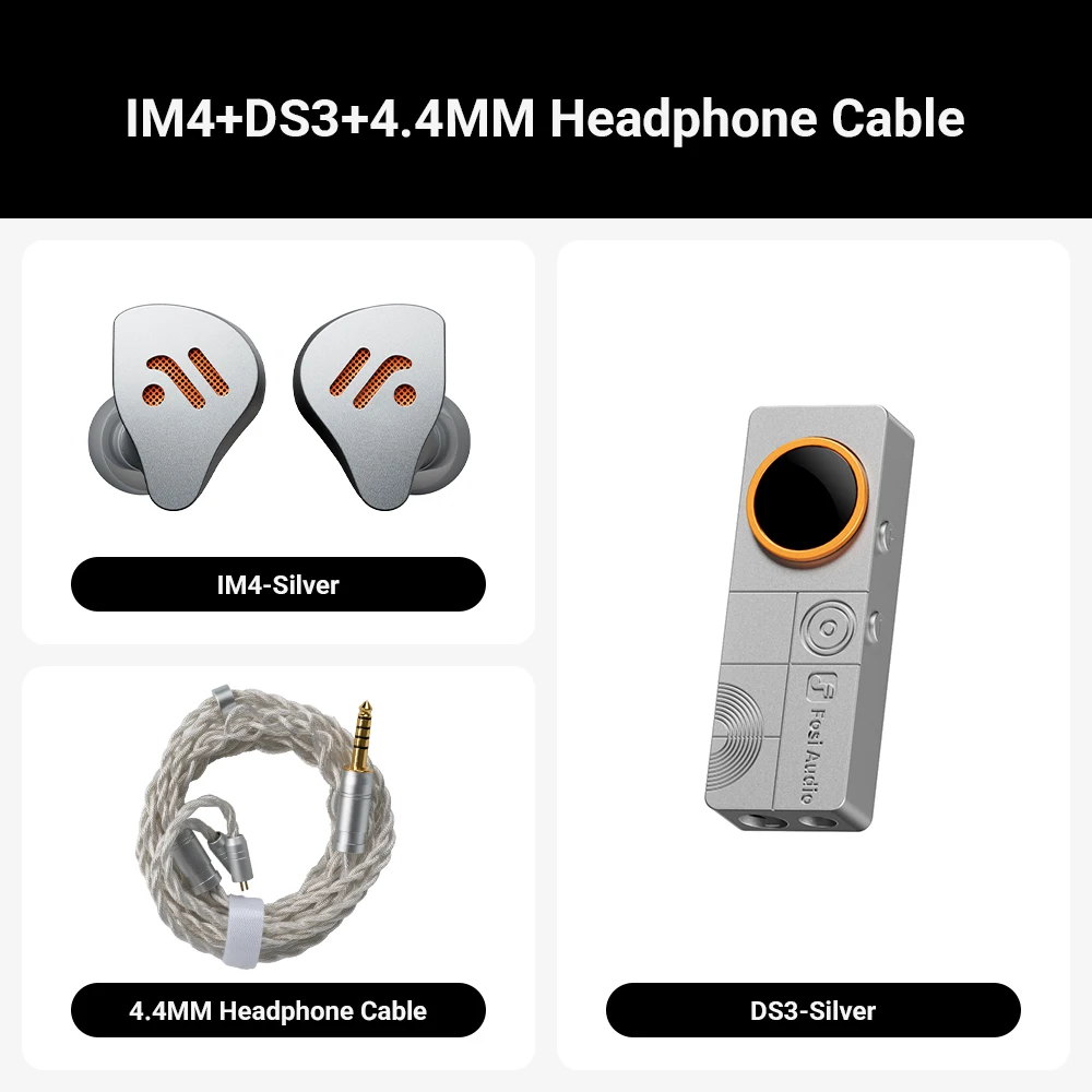 Fosi Audio DS3 DACアンプ ポータブルHIFIヘッドホンアンプ XMOS XU316