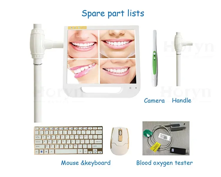 LCD mon itor Sensor 17HD Touch Screen Computer WIFI High Pixel Best Den tal Intraoral cam era