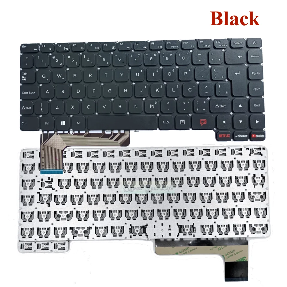 PT-BR Brazil Keyboard for Positivo Motion Smartbook Notebook C4120F-AX Q4128e-S SCDY-309-3-1 Teclado Portuguese Brazilian New