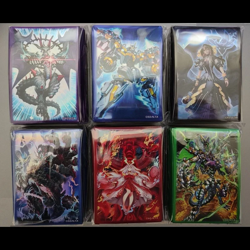 

100pcs Yu-Gi-Oh! Kurikara Divincarnate Board Game Card Holder Lord of The Heavenly Prison Game Collection Card Protective Cover