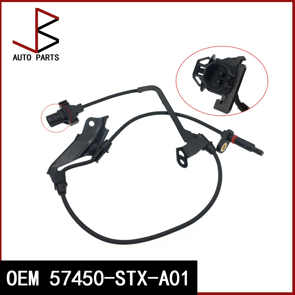 

OEM 57450-STX-A01 передний правый датчик скорости колеса ABS для Honda Pilot Acura MDX ZDX 2007-2015 57450STXA01 ALS1559 5S10240