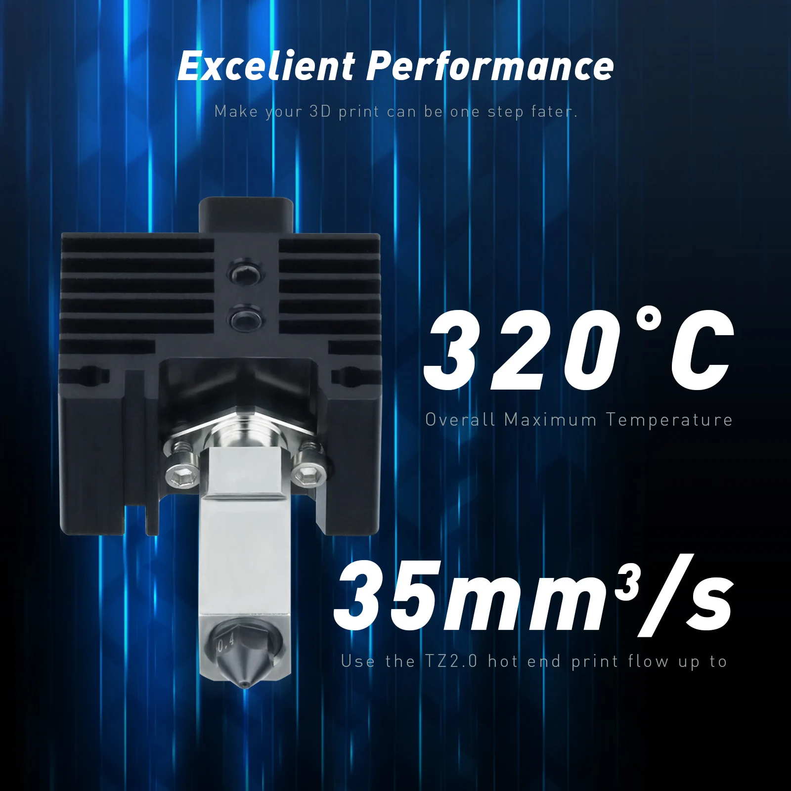 P1S P1P Upgrades For Bambu Lab Hotend V2 Bi Metal Heatbreak Lab X1 Hotend Nozzle P1P Thermistor Nozzle For Bambu Hotend X1C