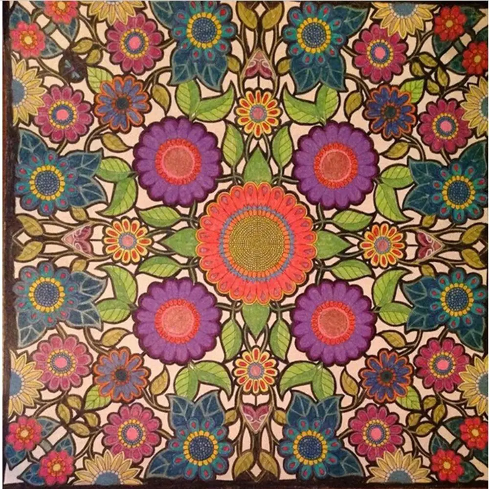 Fantasy Dream Edizione inglese Kill Time Nuovi stili Ufficio Scuola Libro da colorare Disegno dipinto a mano Libri di pittura Graffiti