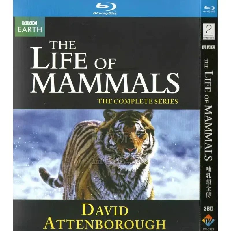 Documentary Mammalian Full Story BD Blu-ray 1080p High Definition 2 Disc