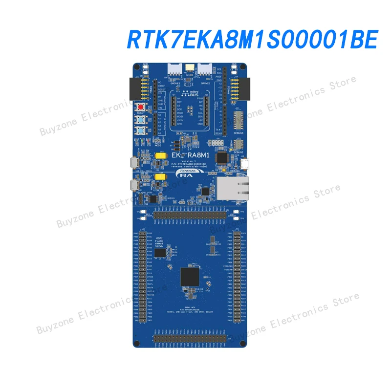 

RTK7EKA8M1S00001BE ARM Evaluation Kit for RA8M1 MCU Group