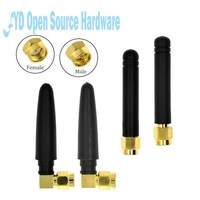 WiFi Antenna 2.4GHz/5GHz/5.8GHz Dual Band Dbi RPSMA/SMA Connector Rubber Aeria For Mini PCI Card USB Adapter Network Router