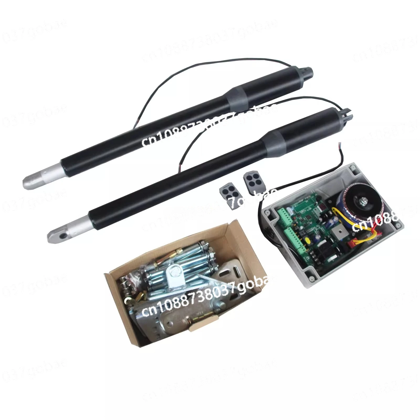 200Kg push rod type straight arm door opener, eight-character pull arm swing door remote control motor