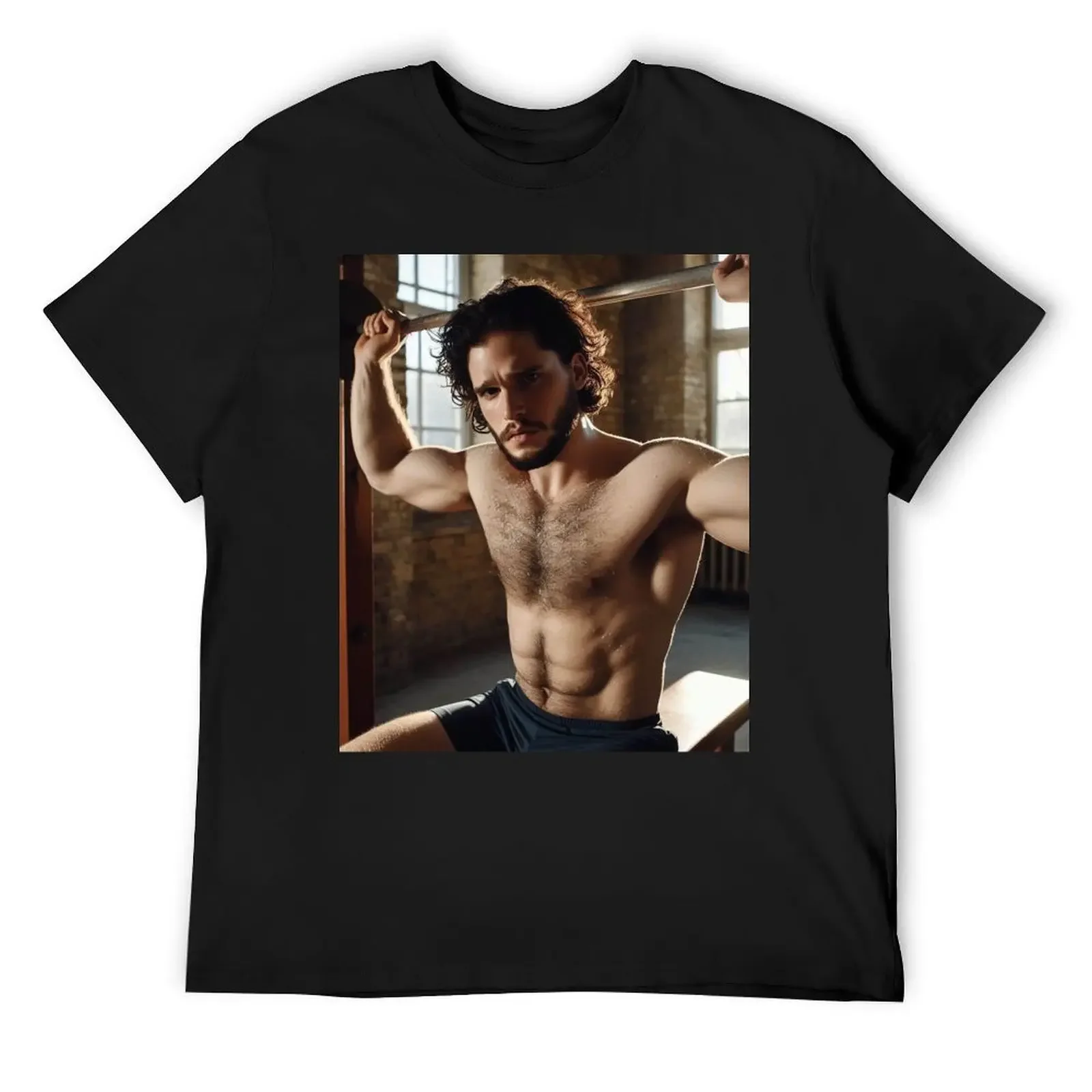 kit harington shirtless T-Shirt oversized graphic tee rapper graphic tees plus size clothes mens funny t shirts