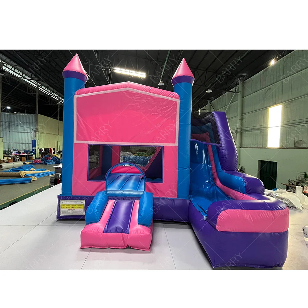 

Wholesale Commercial Kids Bounce House with Slide Inflatables Water Combo Bouncy Jumping Castles for Sale Inflatable Bouncer