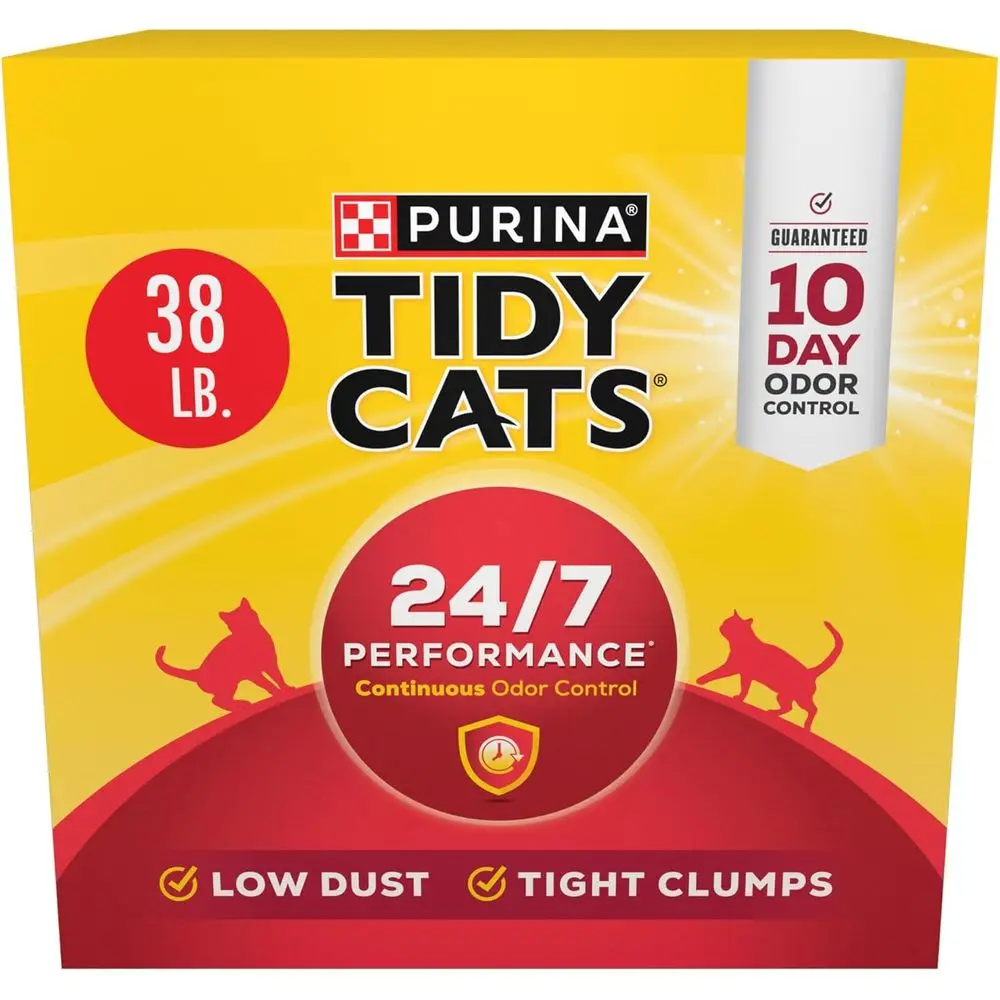 

Наполнитель для кошачьего туалета Ina Clumping, 24/7 Performance Multi Cat Litter - 38 фунтов. Коробка