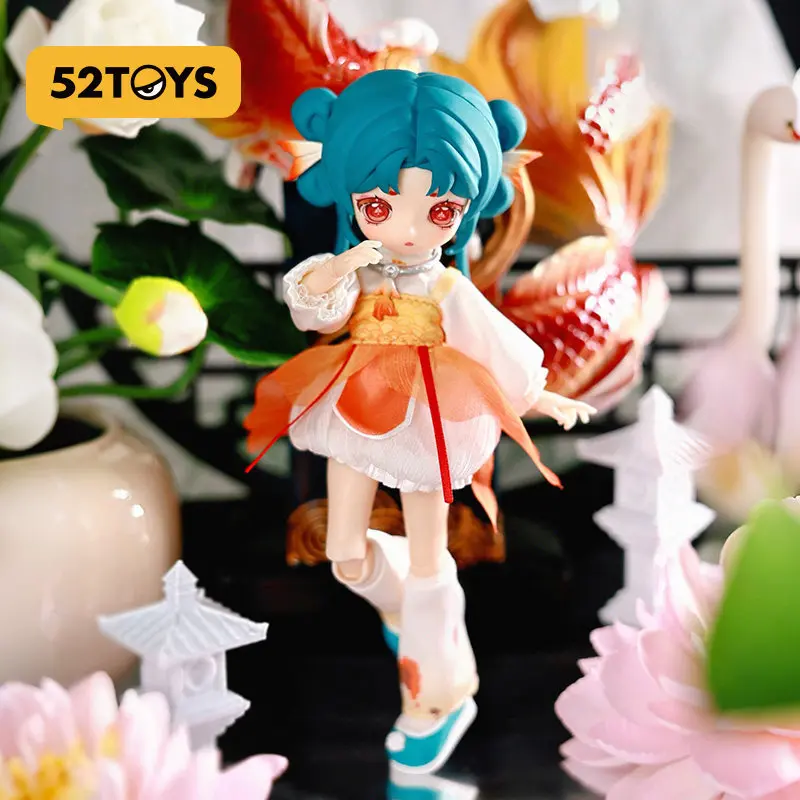 

52TOYS NAGI Beast Cub Ta Fengyin Series 12 Scale MJD Movable Figure BJD Blind Box Trendy Collectible Toy Home Decoration Gift