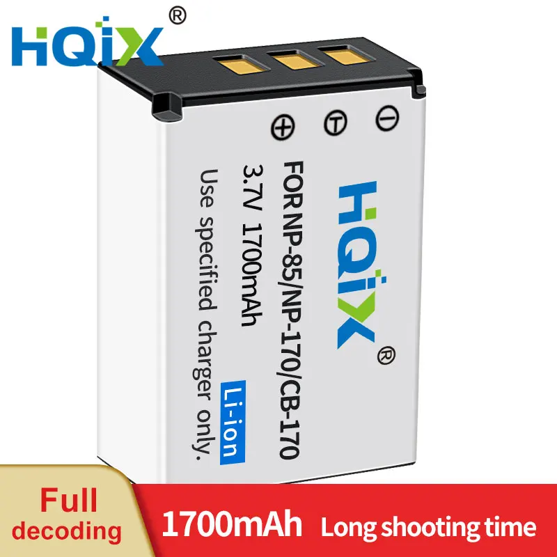 

HQIX for Fujifilm S1 SL1000 SL305 SL300 SL280 SL260 SL240 SL245 Camera NP-85 Charger Battery