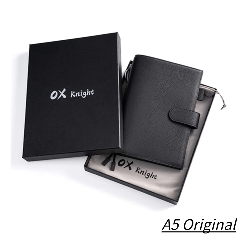 ox-knight-original-series-a5-cover-for-hobonichi-cousin-a5-notebook-genuine-lychee-grain-leather-planner-organizer-agenda