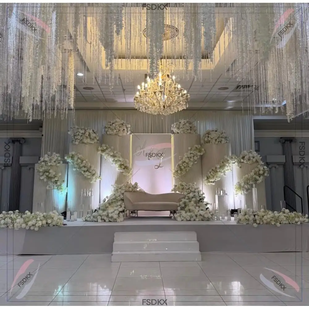 New Arrivals Arch for Indoor Wedding Ceremony Arch Backdrop for Wedding Acrylic Arch Wedding