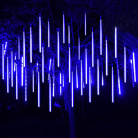 Christmas LED Meteor Shower String Lights Waterproof 50CM 8 Tubes Fairy Garden Lights for Party Wedding Garland Holiday Lighting