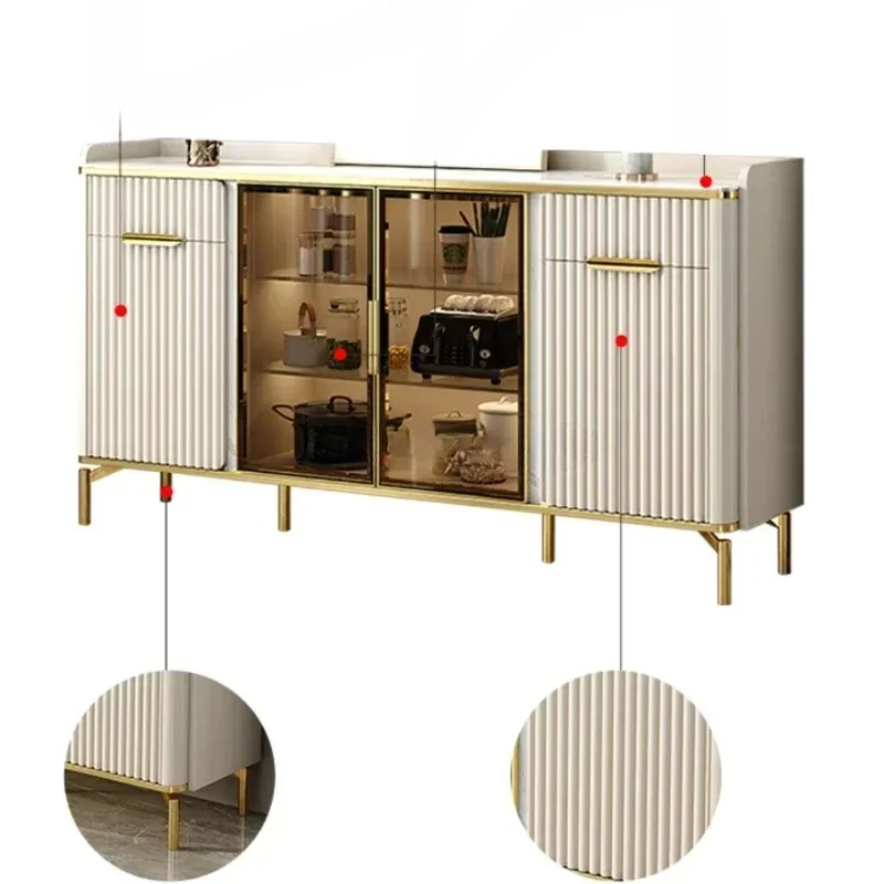 

Простой высококачественный художественный сервант, современный деревянный деревенский буфет, дизайн, угловой сервант для гостиной