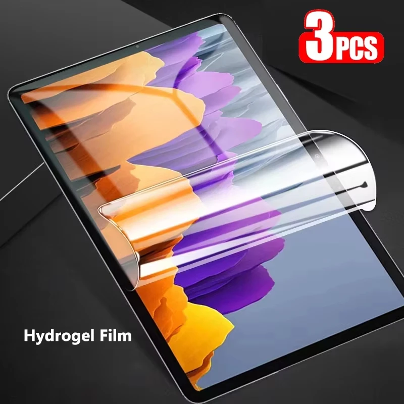 

3 шт. мягкая гидрогелевая пленка для iPad 10th 10.9 Pro 13 11 Защитная пленка для экрана IPad Mini 6 Air 5 4 10.2 7th 8th 9th Защитная пленка