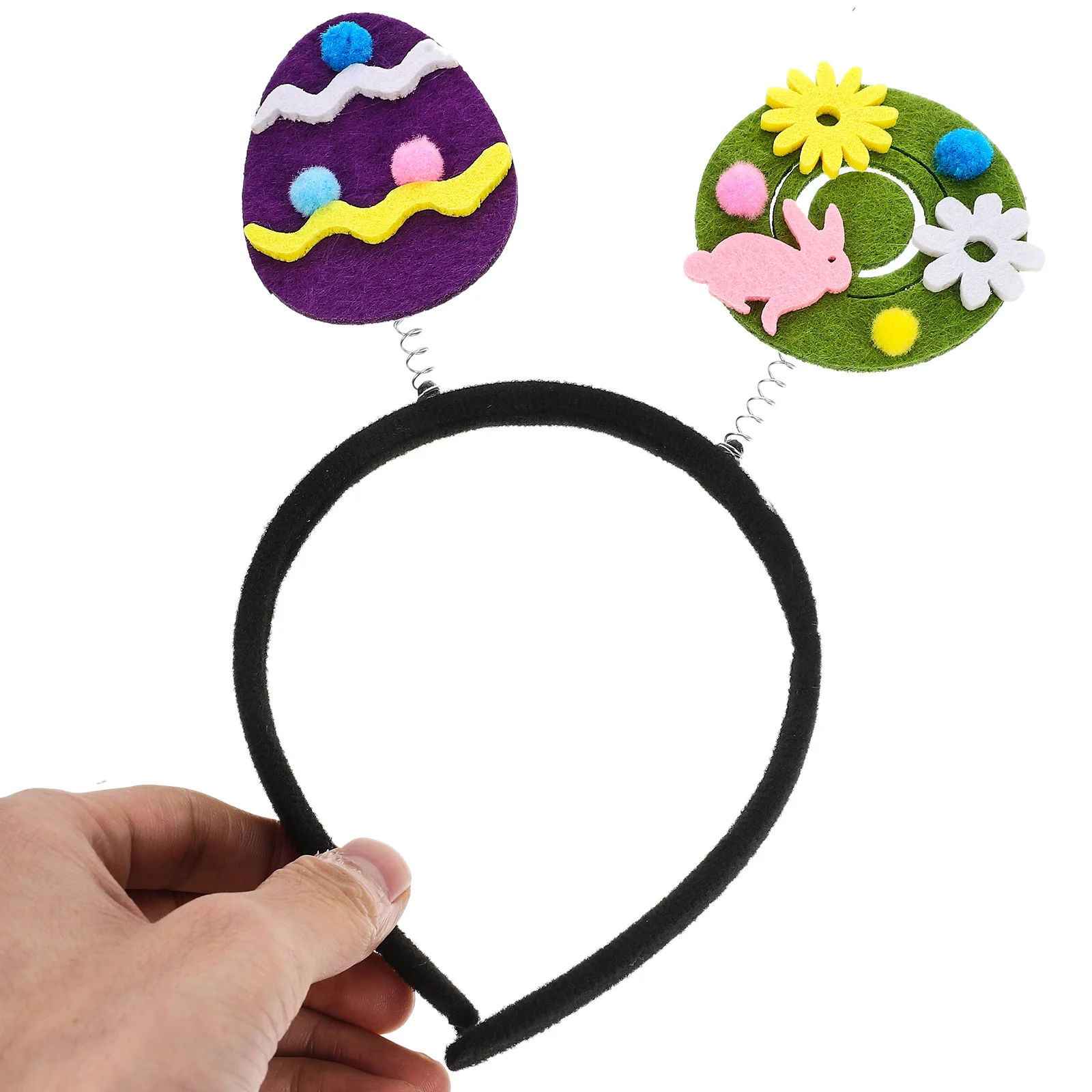 3 Pcs Egg Head Bopper Eggshell Headband Hair Bands Birthday Party Plastic Easter Supplies