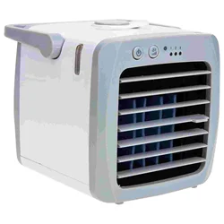 Portable Large Air Outlet Cooling Fan Mini Air Conditioner Desktop Usb Fan Timer Function Car Air Conditioning Parts Accessories