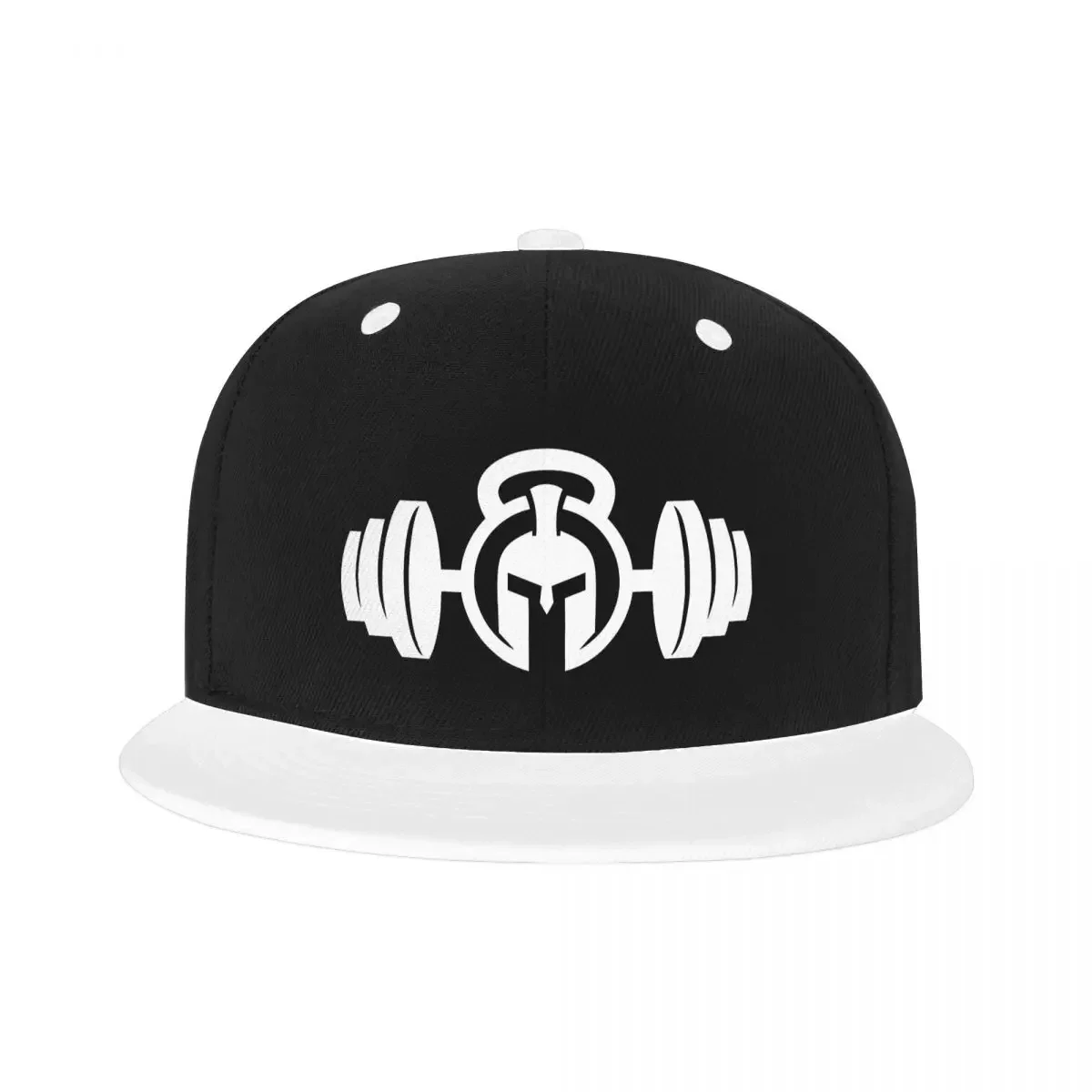 Punk Unisex Spartan Gym Logo Baseball Cap Adult Bodybuilding Fitness Muscle Adjustable Hip Hop Dad Hat Men Women Sports