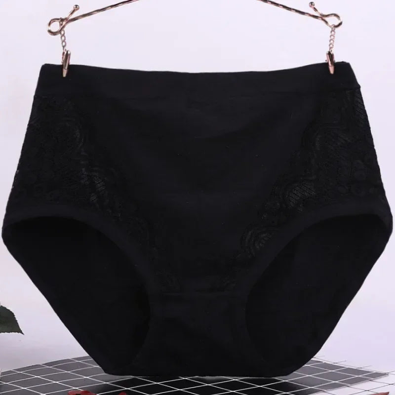 Large Size Middle-aged Women\'s Panties High Waist Fat Cotton Briefs Lenceria Para Damas Ropa Interior Femenina Lingerie XL-6XL