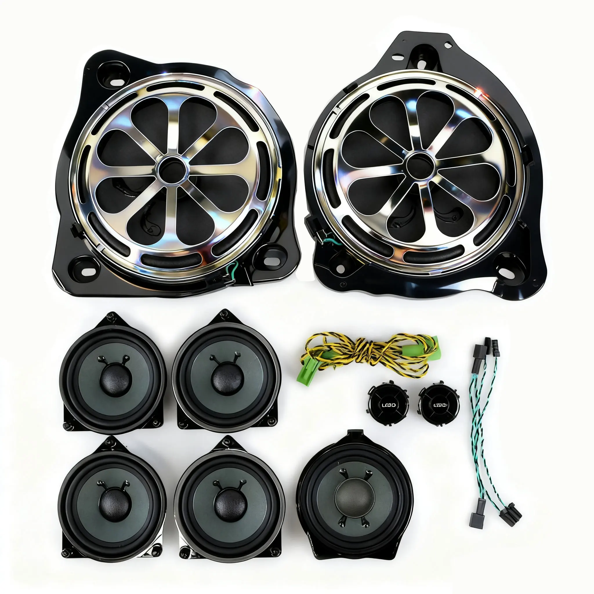 

Car subwoofer speaker For Benz C W205 GLC X253 E W213 series high quality tweeter bass horn audio midrange loudspeaker car refit