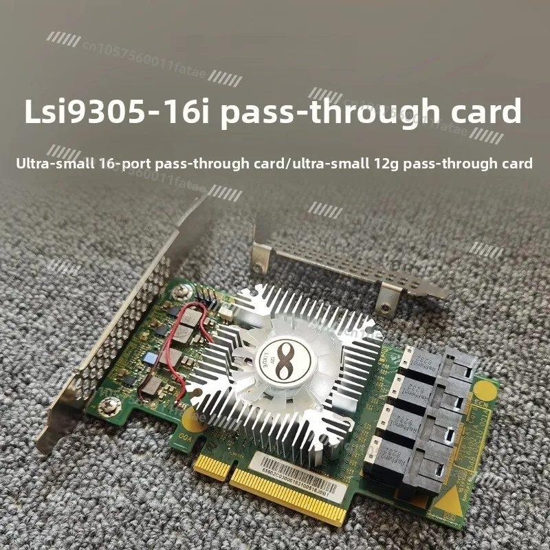 

Ultra Small LSI9305-16i SAS3216 Chip 6 Port HBA Card with 4x8643 Interfaces Direct Pass Through