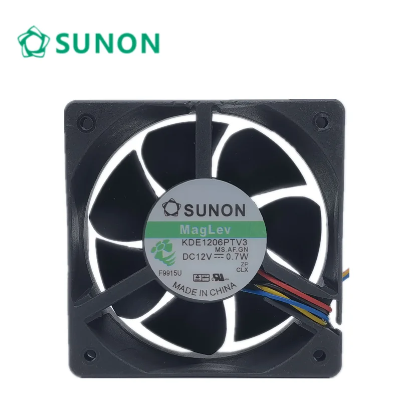 For Sunon KDE1206PTV3 12V 0.7W 6025 6cm silent magnetic levitation power supply cooling fan