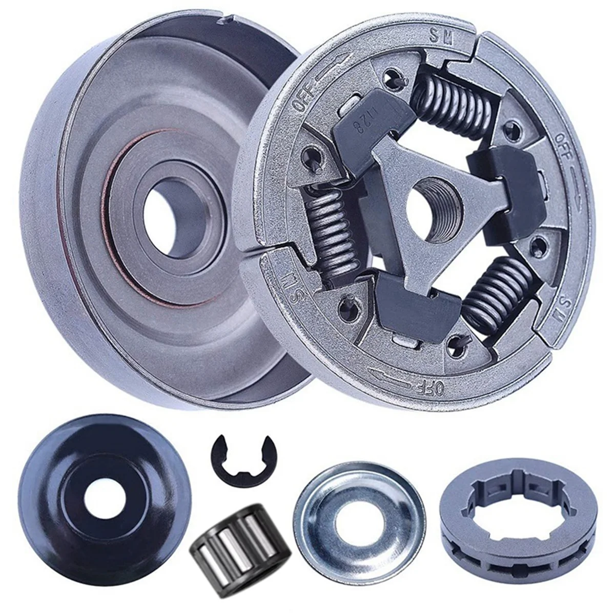 3/8 Clutch Drum Rim Sprocket Needle Bearing Kit for Stihl 044 046 MS440 MS460 MS461 MS441 MS361 MS362 MS362C Chainsaw