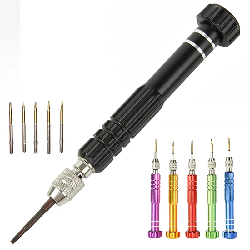 5 In 1 Multifunction Repair Open Tool Kit Screwdrivers For iPhone Samsung Xiaomi DIY Mobile Phone Disassemble Open Repair Tools