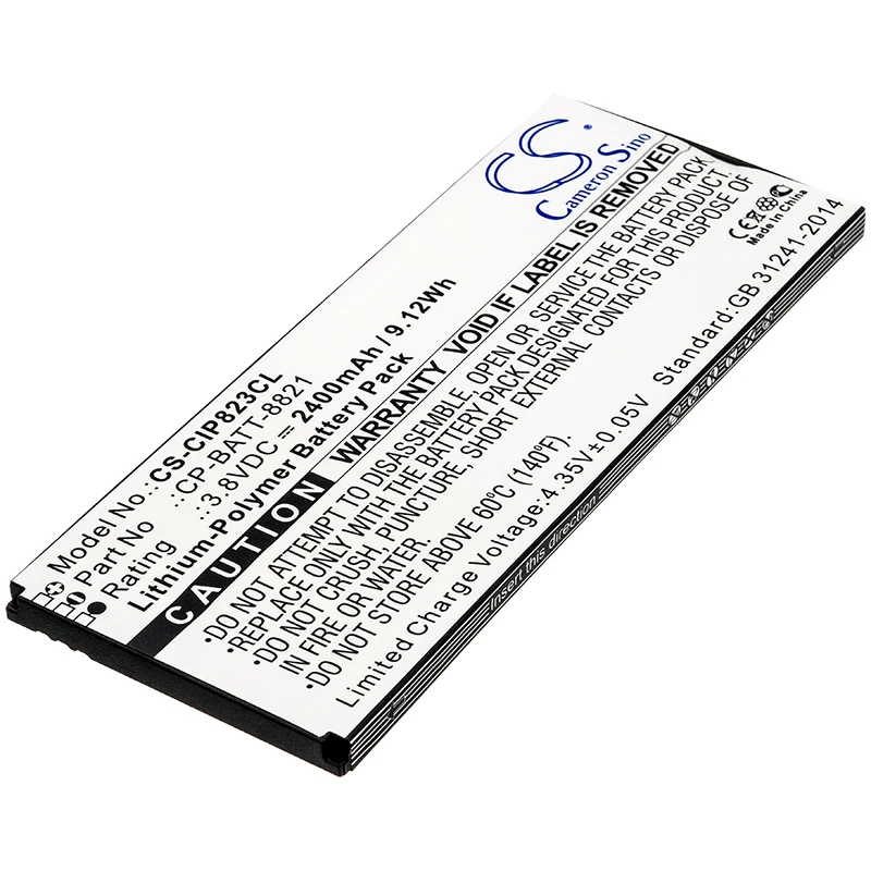 CS Replacement Battery For Cisco  8821, CP-8821-EX-K9-BUN, CP-8821-K9-BUN, Wireless IP Phone 8821  74-102376-01, CP-BATT