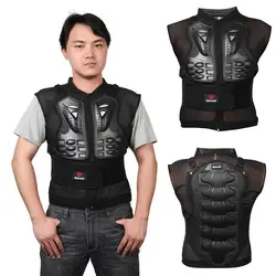 Motorcycle Armor Breathable Riding Jacket Sleeveless Riding Chest Protector Off-road Riding Armor Vest Jacket Back Guard