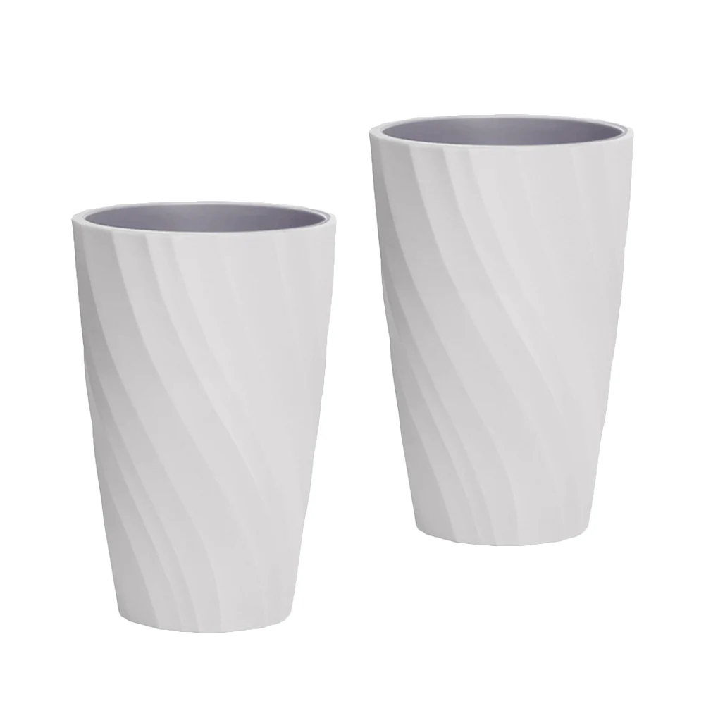 

2pcs Toothbrush Cup Storage Box Eco Friendly Plastic Travel Mug Gargle Holder Lightweight Compact Size Gifts