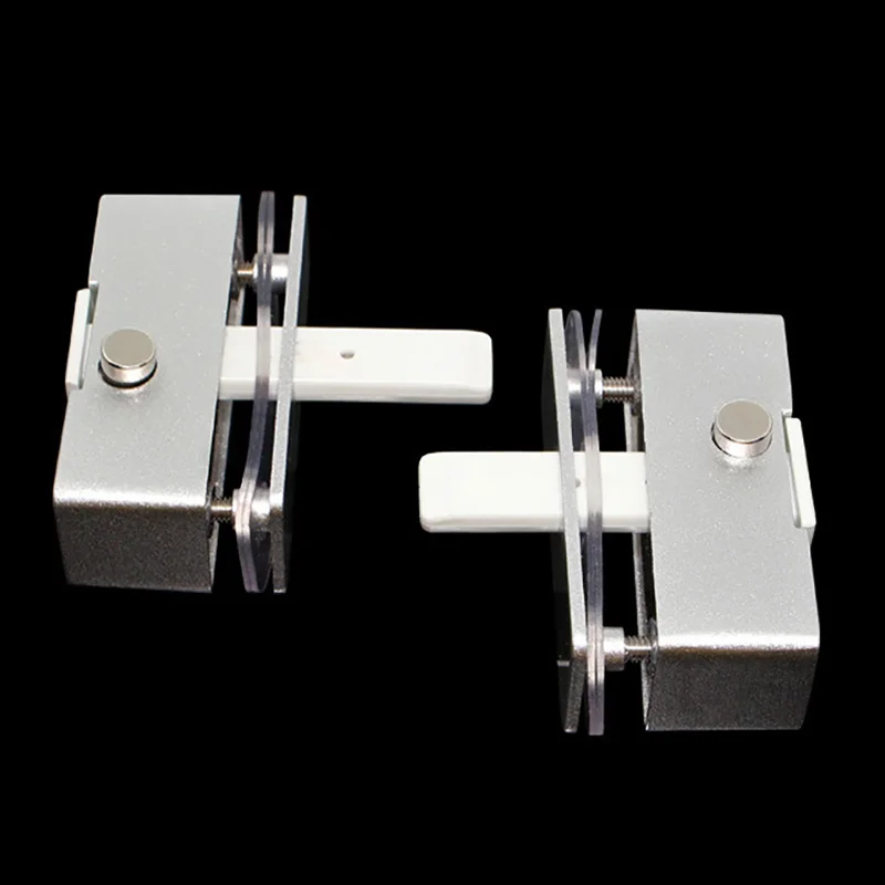 

1 шт. Безрамный замок-защелка для стеклянных дверей и окон, для балконных и ванных комнат, средний замок, фурнитура