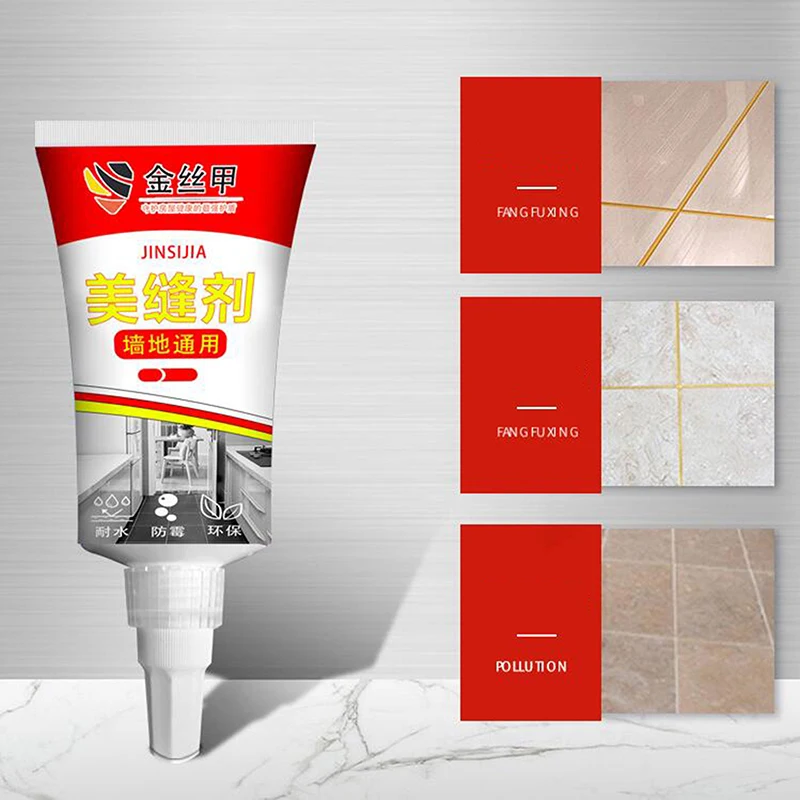 250g Repair Ceramic Glue Floor Gap Tile Grout Repair Refill Beauty Seam Agent Grouting Fill Tile Glue Sealer