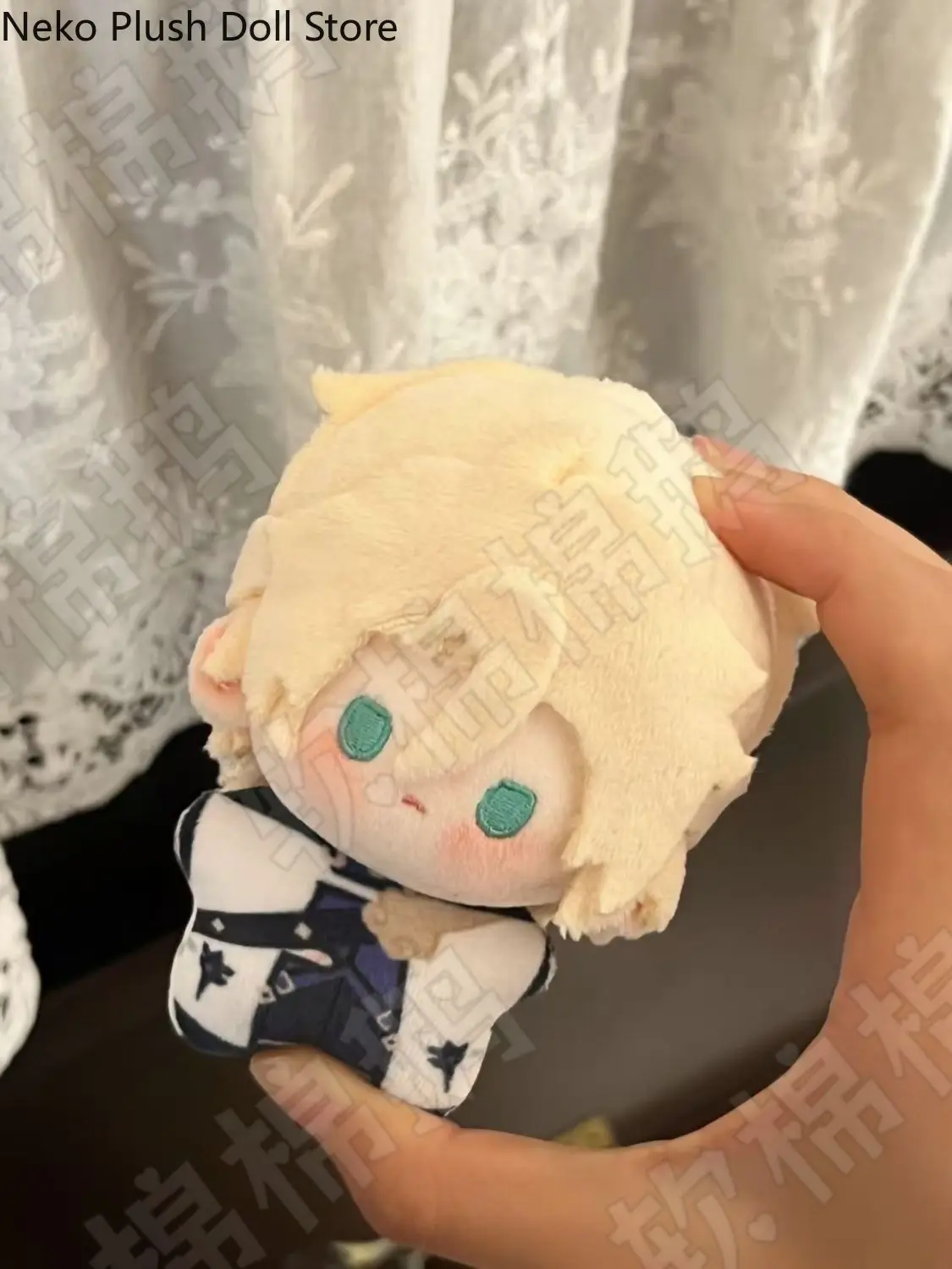 

Genshin Impact Albedo Anime Plush Doll Body Dress Up Clothes Plushies Stuffed Toys Figures Gift Cosplay 10cm