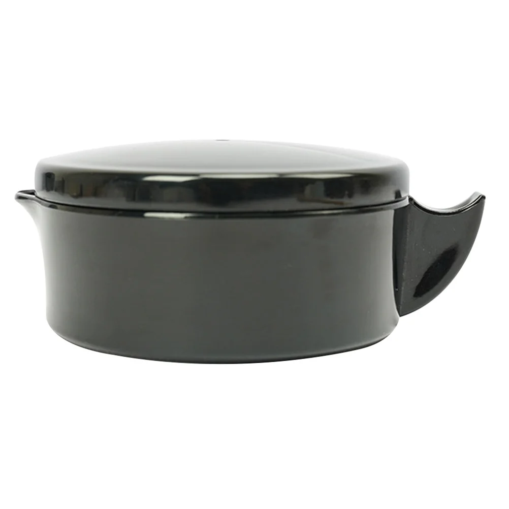 

1pc Multifunctional Plate Calligraphy Supply Practical Inkwell With Lid Smooth Surface For Easy Inking Cleaning Ideal