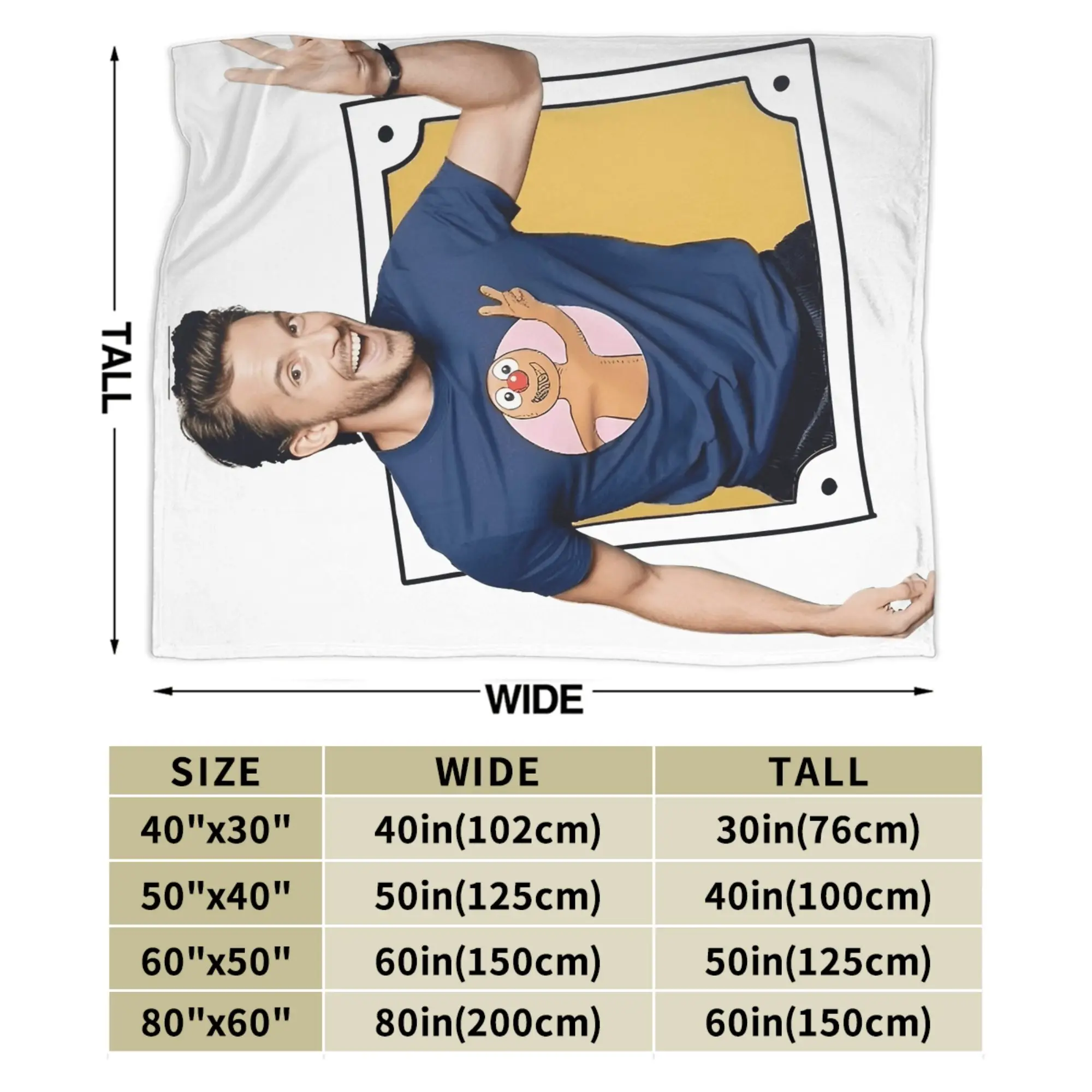 جوناثان بيلي سعيد الفانيلا بطانية الخريف الدافئة رمي بطانية للطلاب الأريكة كرسي موضة المفرش أريكة غطاء سرير #6