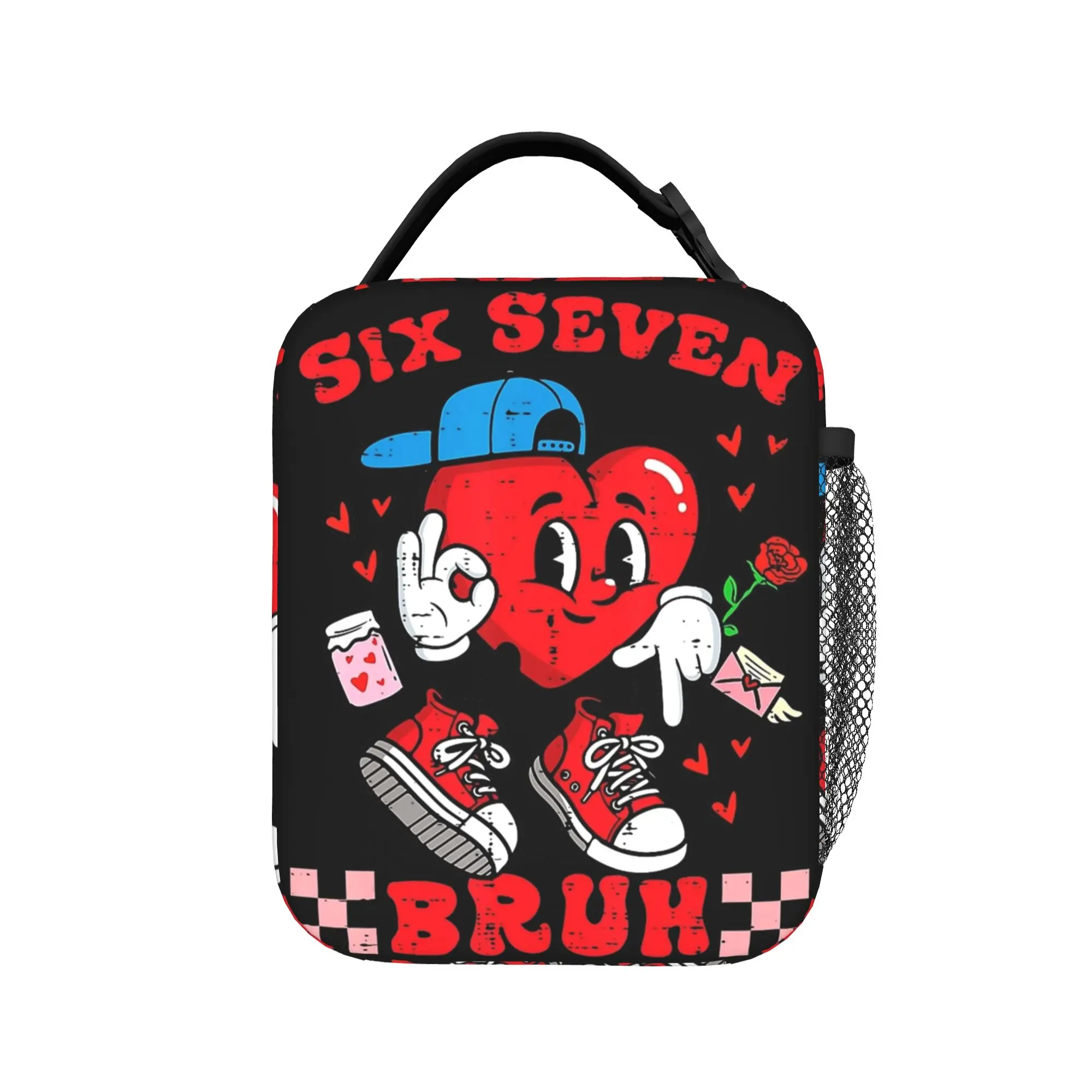 

Забавная термосумка для обедов с мемами «Funny Six Seven 67» для улицы, портативный термоконтейнер для еды