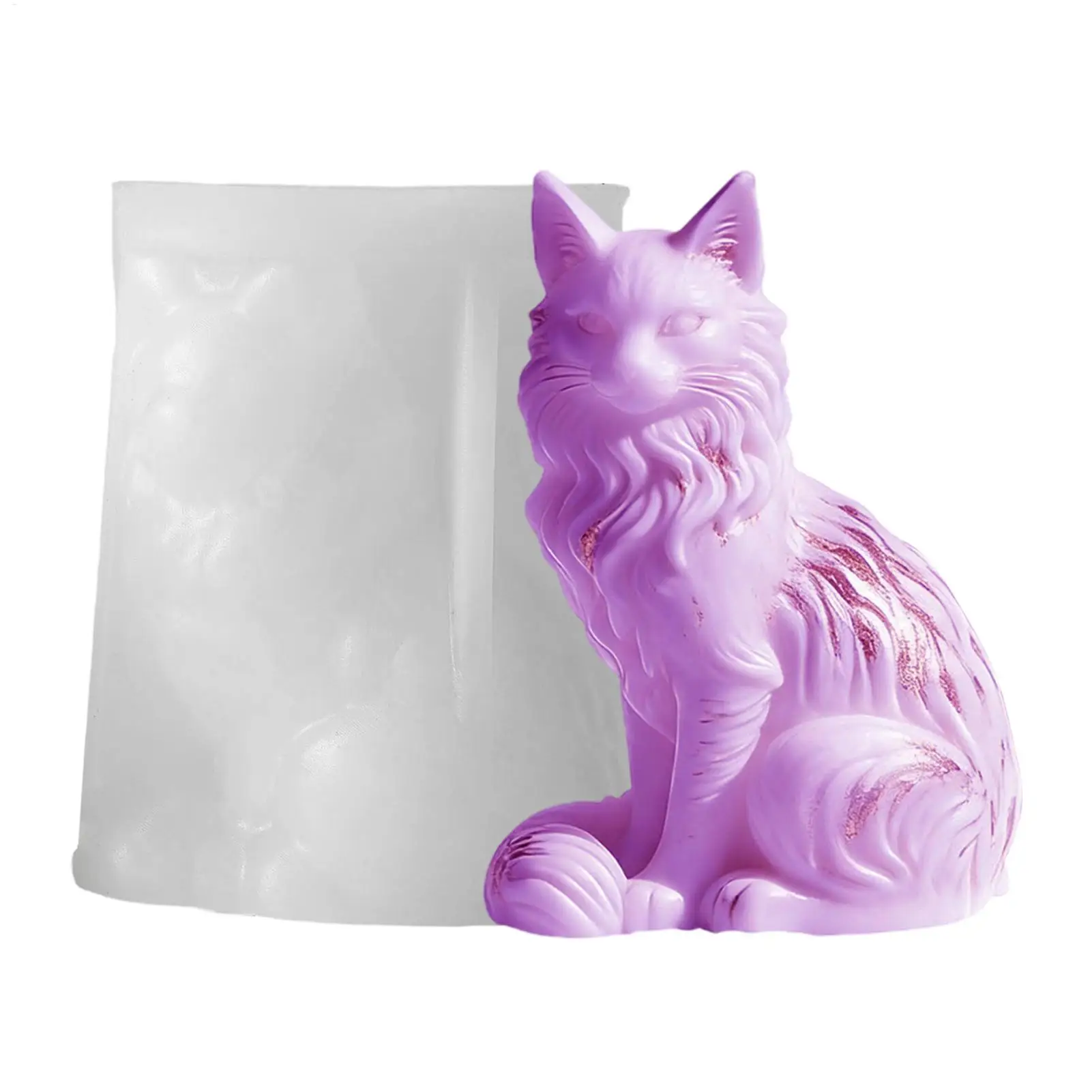 Cat Resin Mold | Sitting Cat S - Resin Craft Workshop recension och pris
