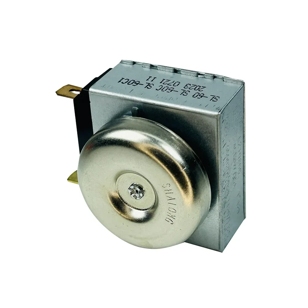 Adapted for Gas stove timer 120 minutes timer 28 holes center M4 mechanical timer long flat shaft height 2.3CM