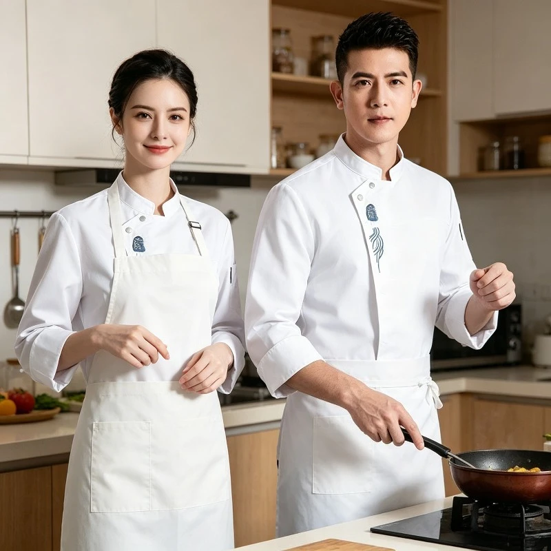 male-and-female-chef-workwear-restaurant-back-kitchen-bakery-pastry-chef-oil-resistant-and-dirt-resistant-work-clothes